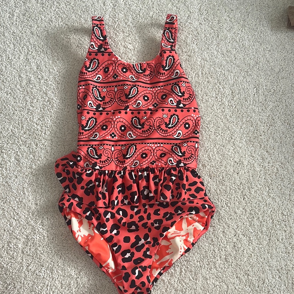 MAAJI girls Toddler Swim 2-3t Boutique leopard print